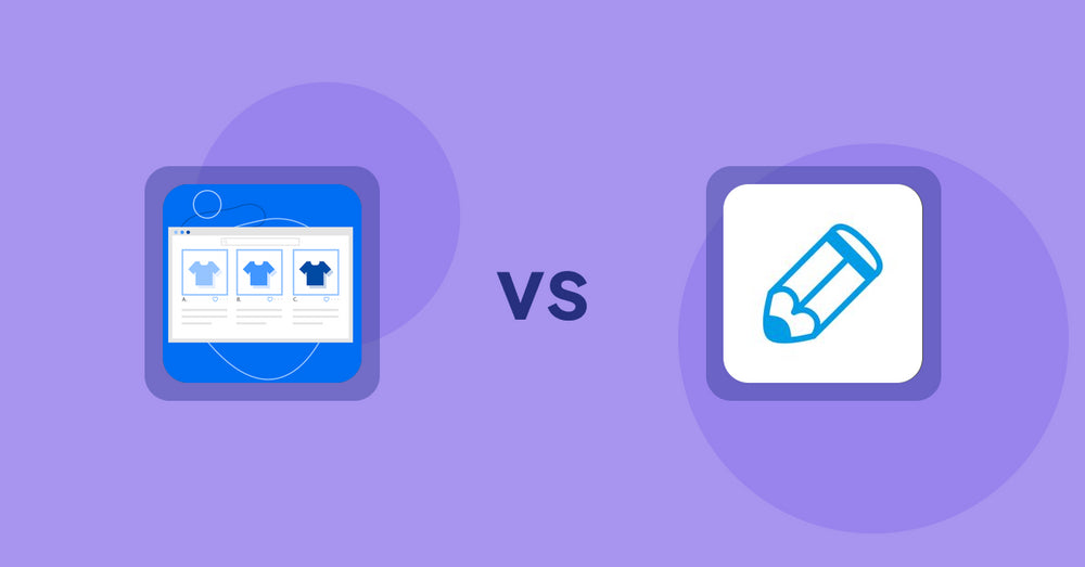 Shopify Product Display Apps: Hura Product Showcase Builder vs. Writer Sofia