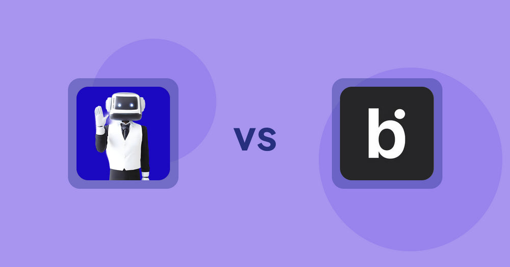 Shopify Product Display Apps: ShopCierge — AI Sales Chatbot vs bitAI: Advance Sort Collection