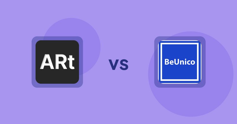 Shopify Product Display Apps: Wall Art Viewer AR vs BeUnico