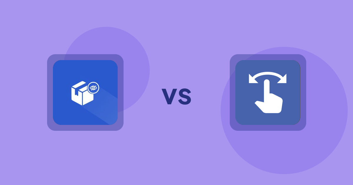 Shopify Product Display Apps: Addify ‑ Hide Products vs HypeSwipe: Swipes to Sales