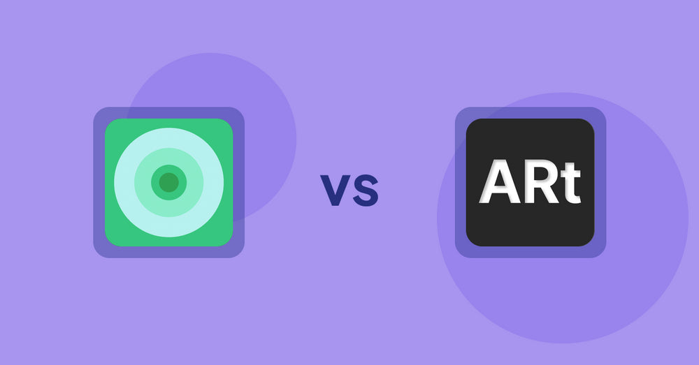 Shopify Product Display Apps: Hey!Scarcity Low Stock Counter vs Wall Art Viewer AR