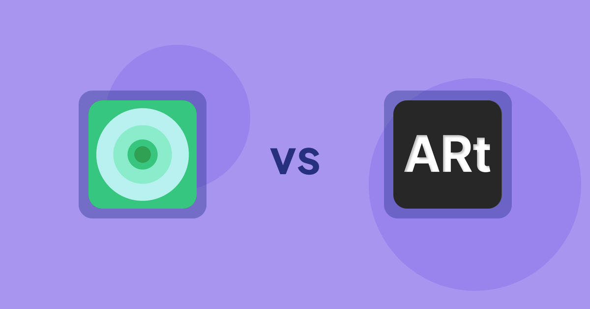 Shopify Product Display Apps: Hey!Scarcity Low Stock Counter vs Wall Art Viewer AR