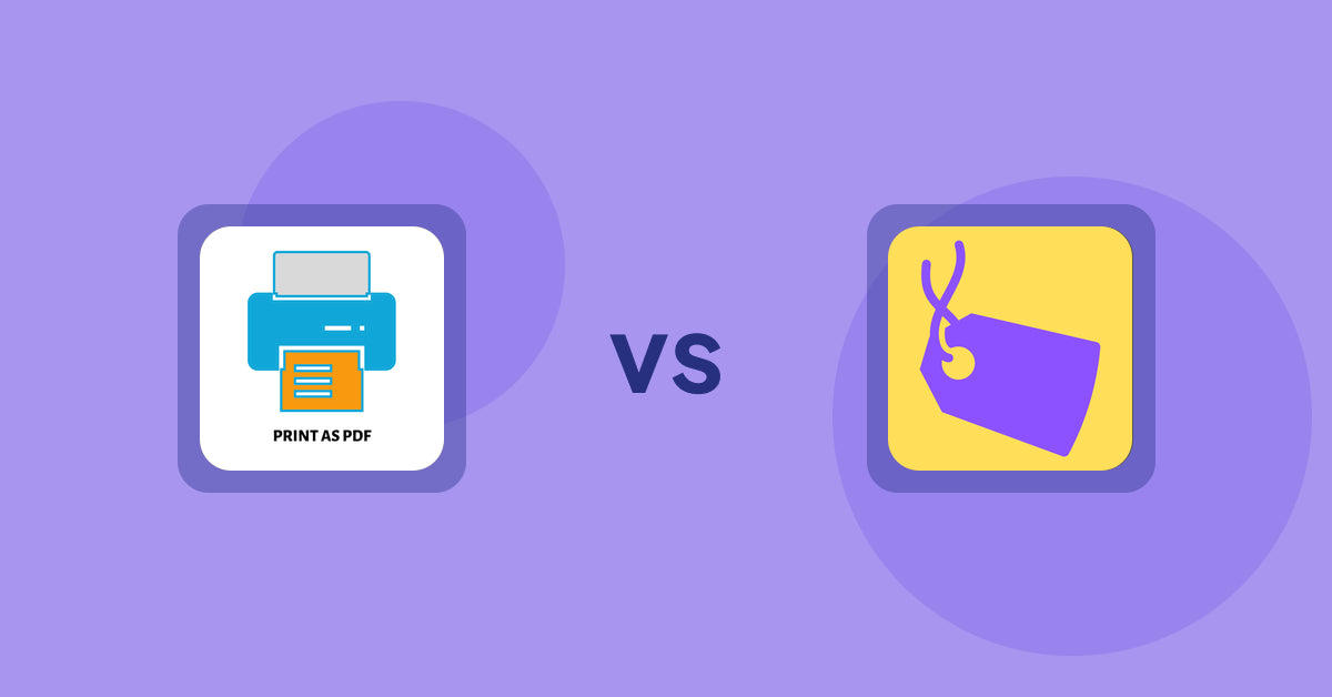 Shopify Product Display Apps: LitPDP ‑ Print as PDF vs Creatify‑Trust Badges & Labels