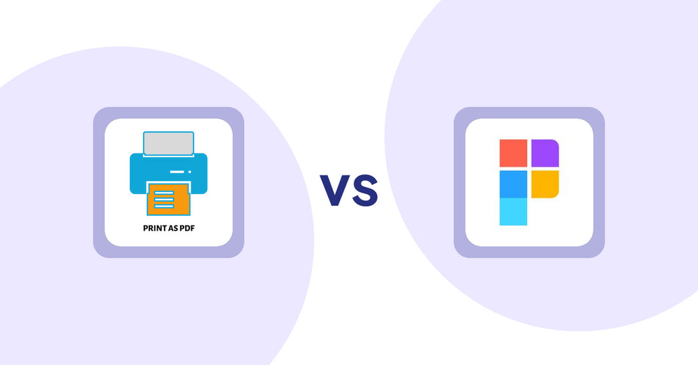 Shopify Product Display Apps: LitPDP ‑ Print as PDF vs FloHo Product Carousel