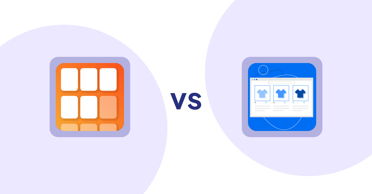 Shopify Product Display Apps: Scroll Bee ‑ Infinite Scroll vs Hura Product Showcase Builder