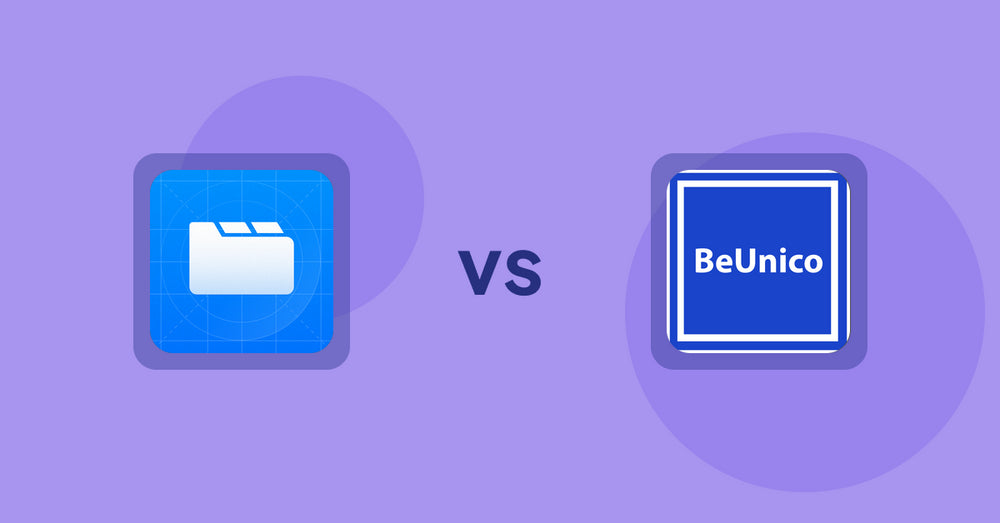 Shopify Product Display Apps: Easy Tabs ‑ Product Tabs vs BeUnico