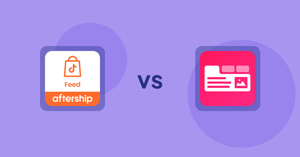 Shopify Product Display Apps: AfterShip Feed for TikTok Shop vs Tabs+ Product Descriptions