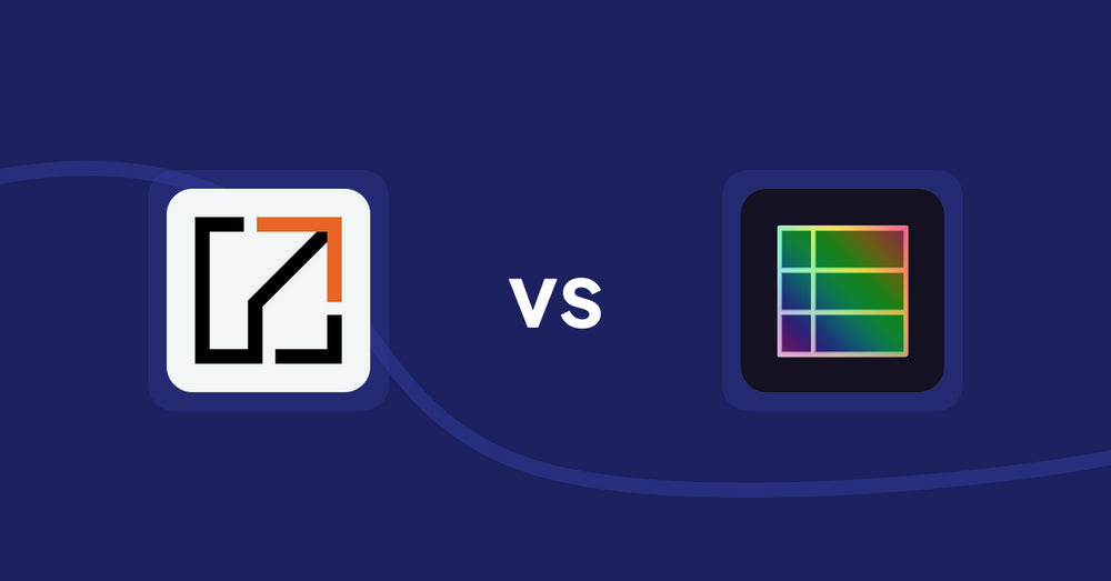 Shopify Product Display Apps: OT | Collection Sort & Manage vs. TableFlow Specification Table