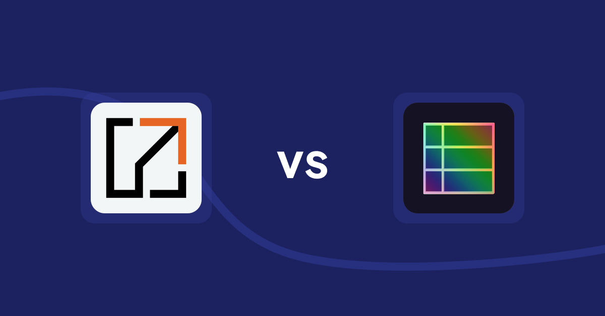 Shopify Product Display Apps: OT | Collection Sort & Manage vs. TableFlow Specification Table