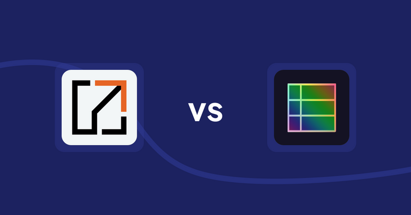 Shopify Product Display Apps: OT | Collection Sort & Manage vs. TableFlow Specification Table