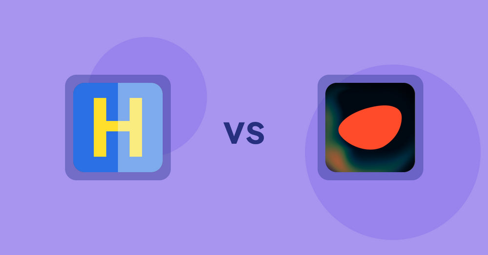Shopify Product Display Apps: HiVar : Hide Sold Out Variants vs. Pietra: AI Product Designer