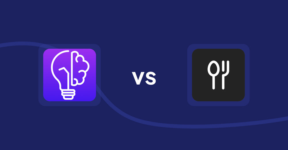 Shopify Product Display Apps: GoWise: AI Product Description vs ServeUp ‑ Restaurant Menu