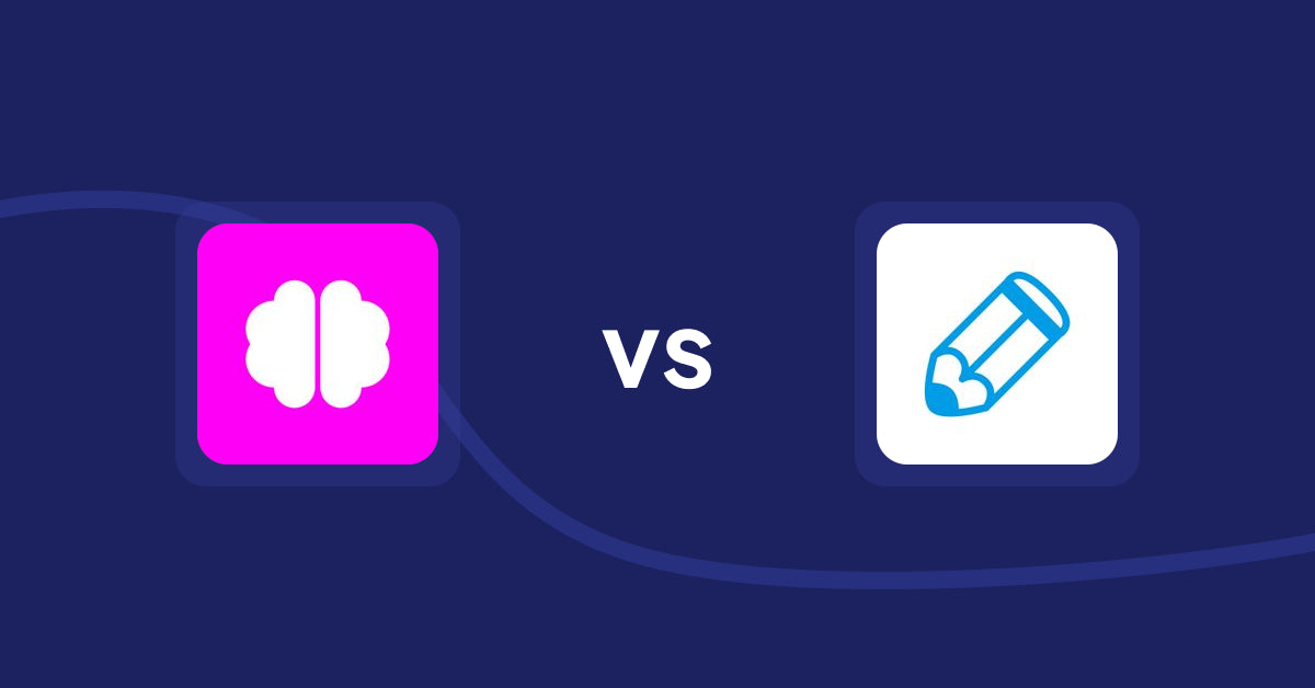 Shopify Product Display Apps: Brainy: AI SEO & Content Boost vs. Writer Sofia