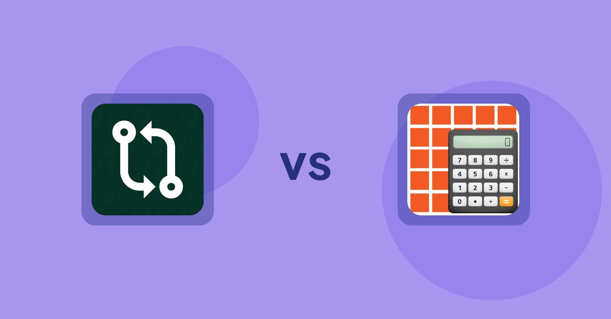 Shopify Product Display Apps: Compareder ‑ Product Compare vs DIY Quantity Calculator