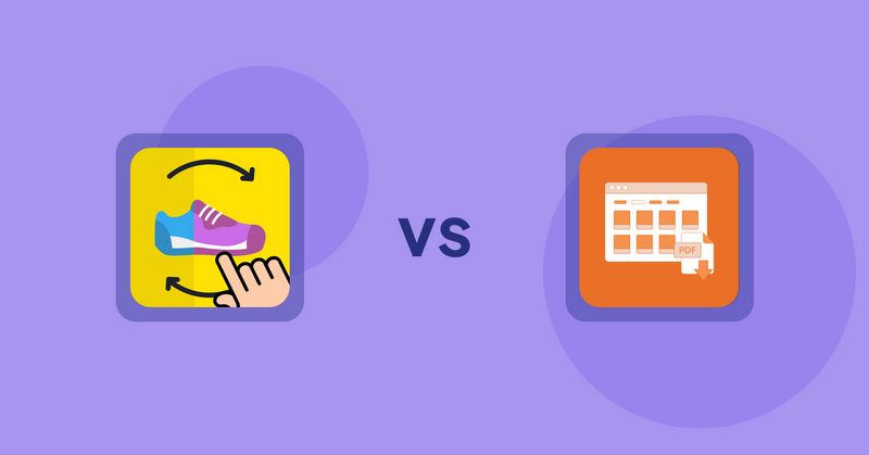 Shopify Product Display Apps: GG Quick View & Hover Slider vs Meetanshi PDF Product Catalog