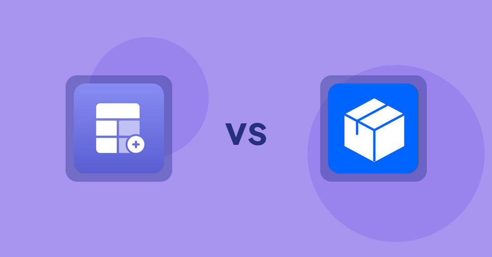 Shopify Product Display Apps: Eazy Specification Tags Table vs Wonderful Widgets