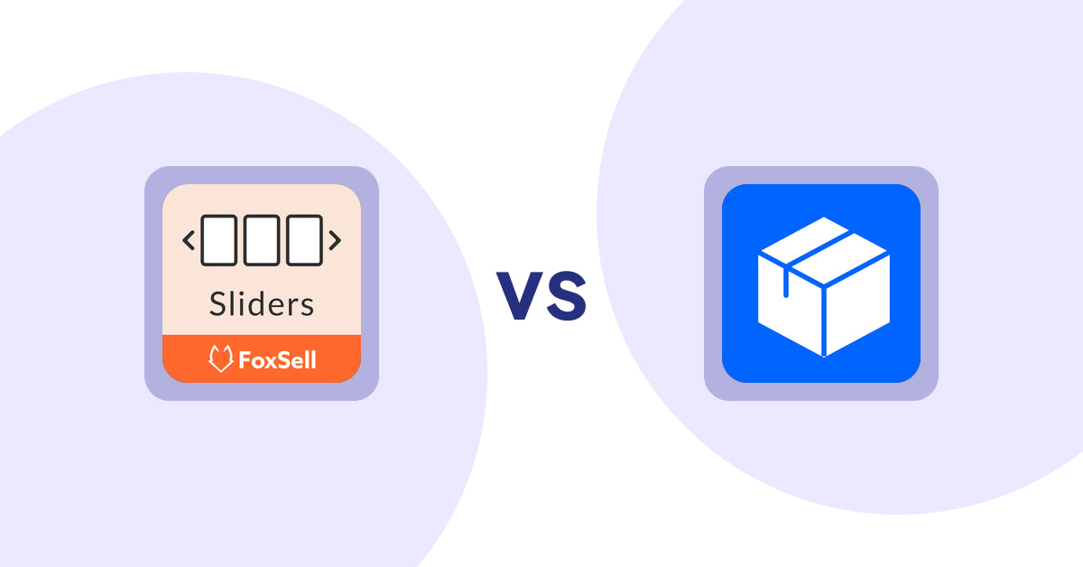 Shopify Product Display Apps: FoxSell Slider & Carousel vs Wonderful Widgets