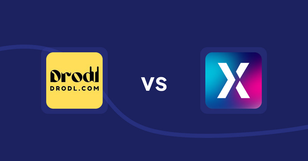 Shopify Product Display Apps: Drodl: Hide SoldOut Products vs MW Upsell Popup & Cross‑sell
