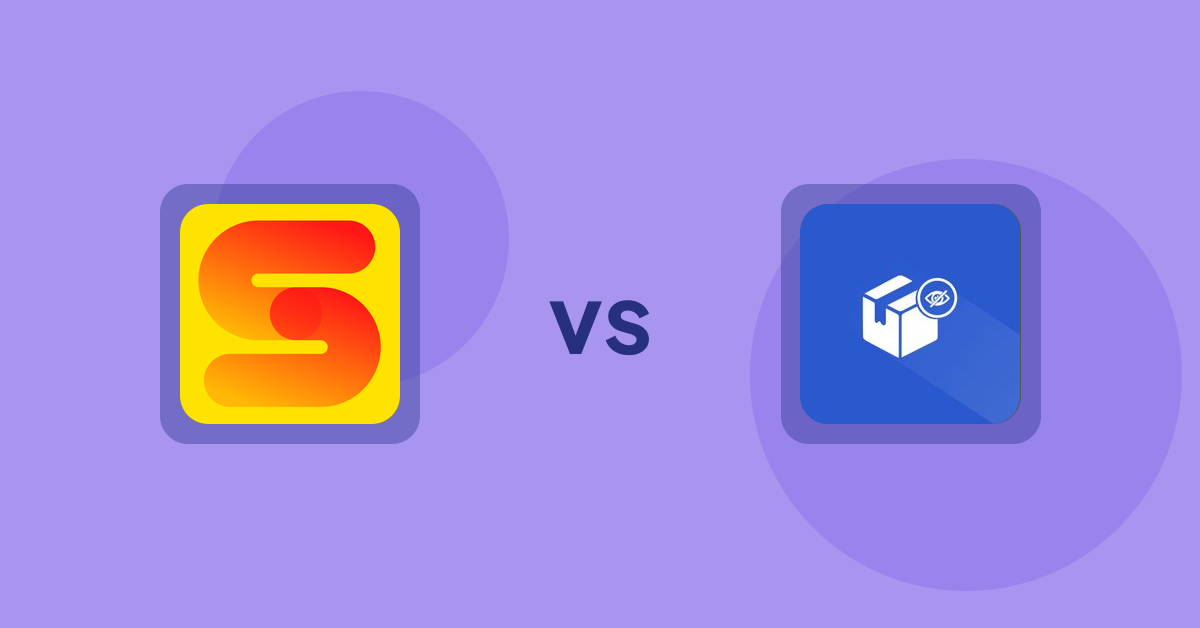 Shopify Product Display Apps: ST: Inventory & Sold Count Pro vs Addify - Hide Products