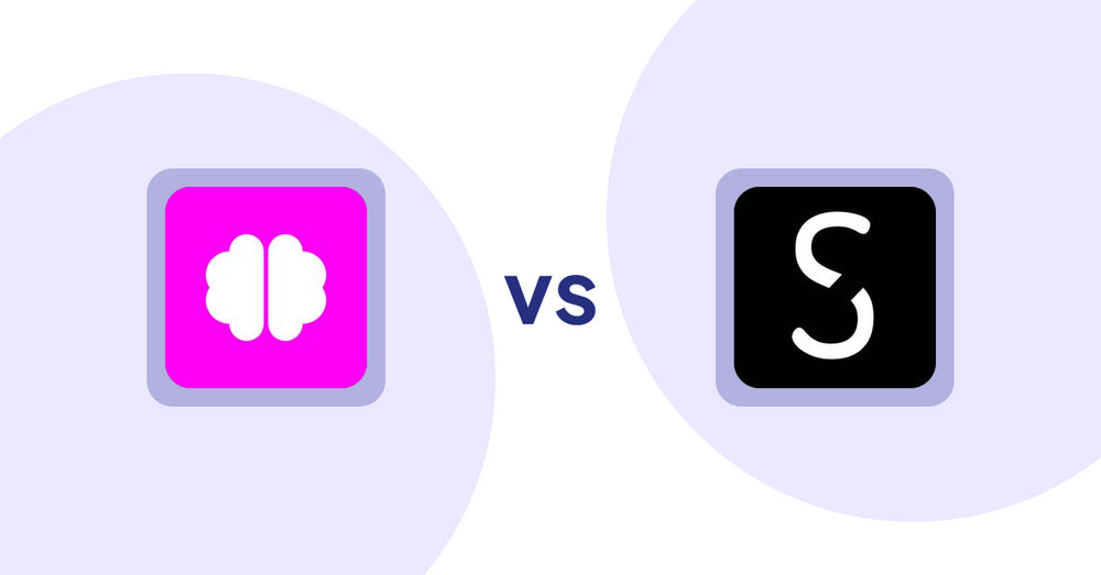 Shopify Product Display Apps: Brainy: AI SEO & Content Boost vs. StyleScan AI Virtual Try-on