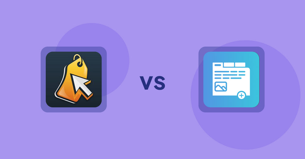 Shopify Product Display Apps: Iconic: Product Features vs Advanced Product Tabs