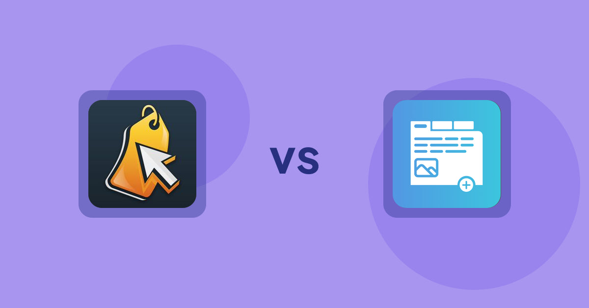 Shopify Product Display Apps: Iconic: Product Features vs Advanced Product Tabs