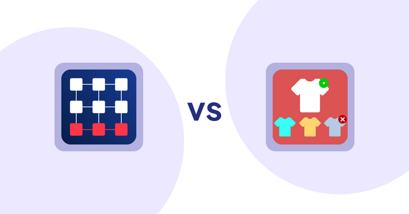Shopify Product display Apps: Out‑of‑Stock Police vs ST: Product & Collection Sort