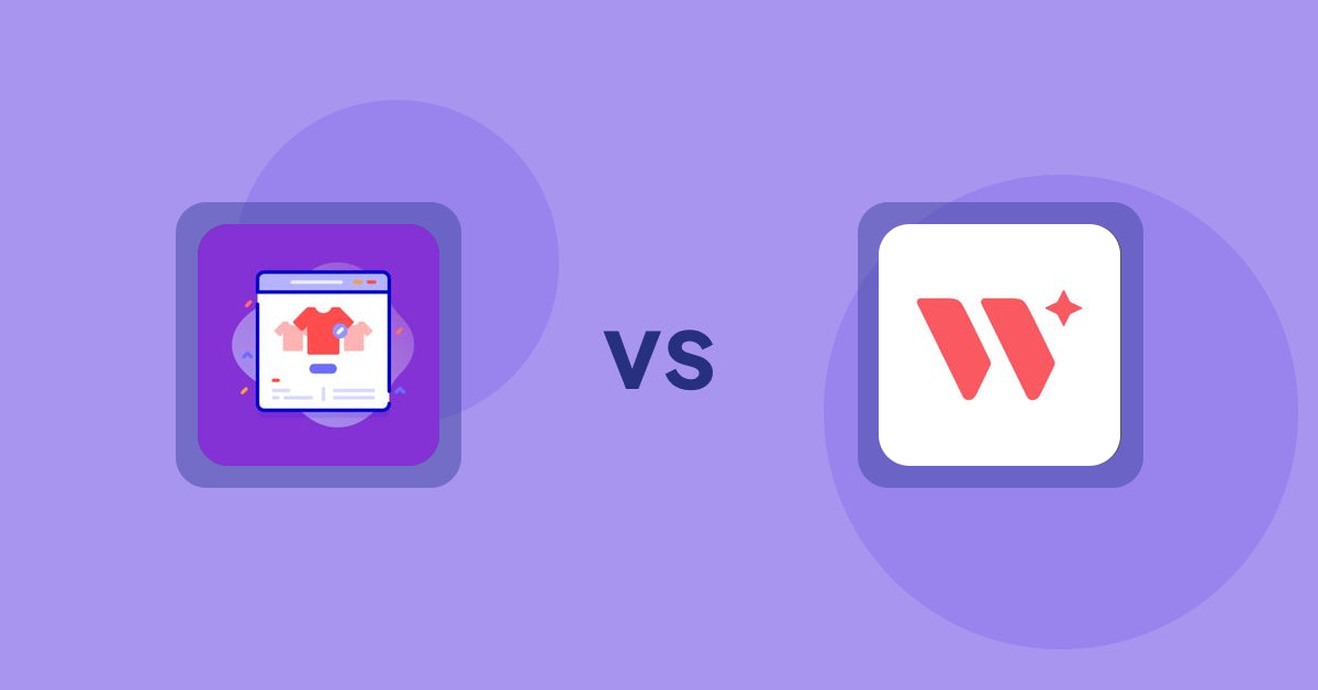 Shopify Product Display Apps: Variant Title Magic vs. Wizart Visualizer