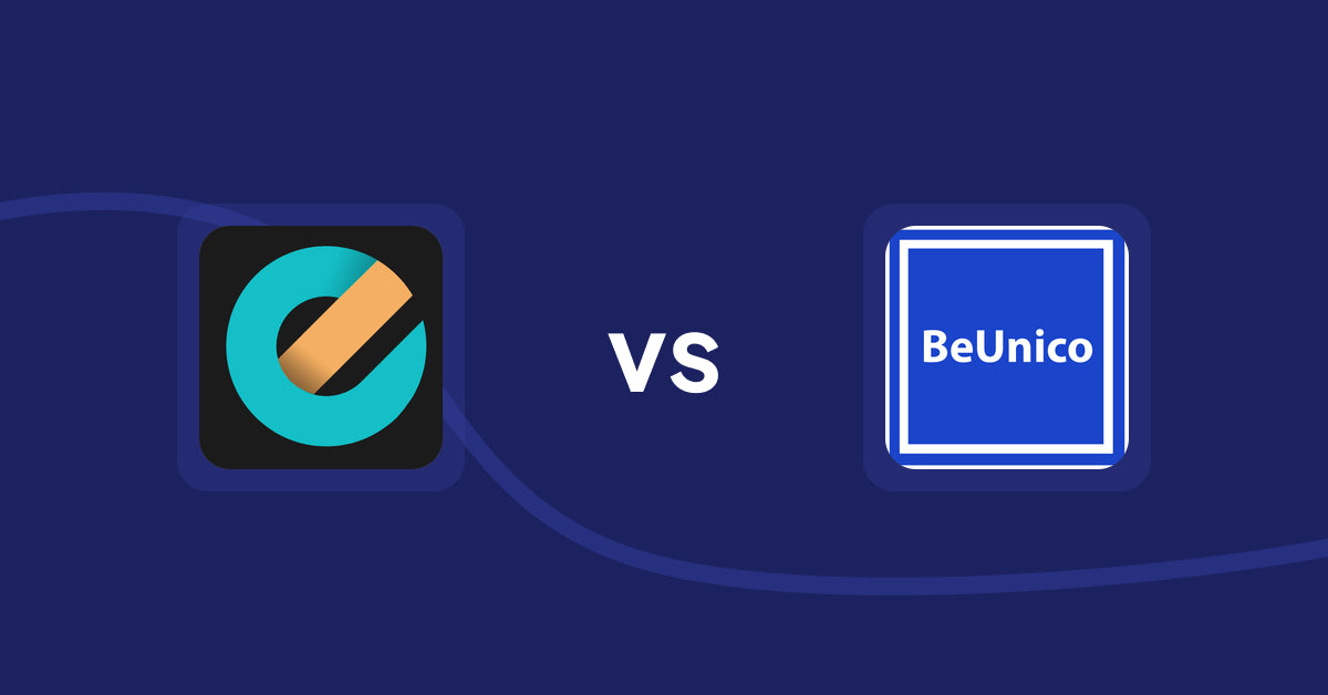 Shopify Product Display Apps: Price Calculator by Dimensions vs BeUnico