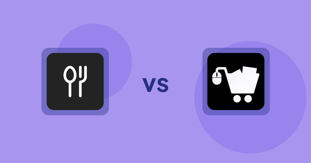 Shopify Product Display Apps: ServeUp ‑ Restaurant Menu vs LM Add To Cart Sticky