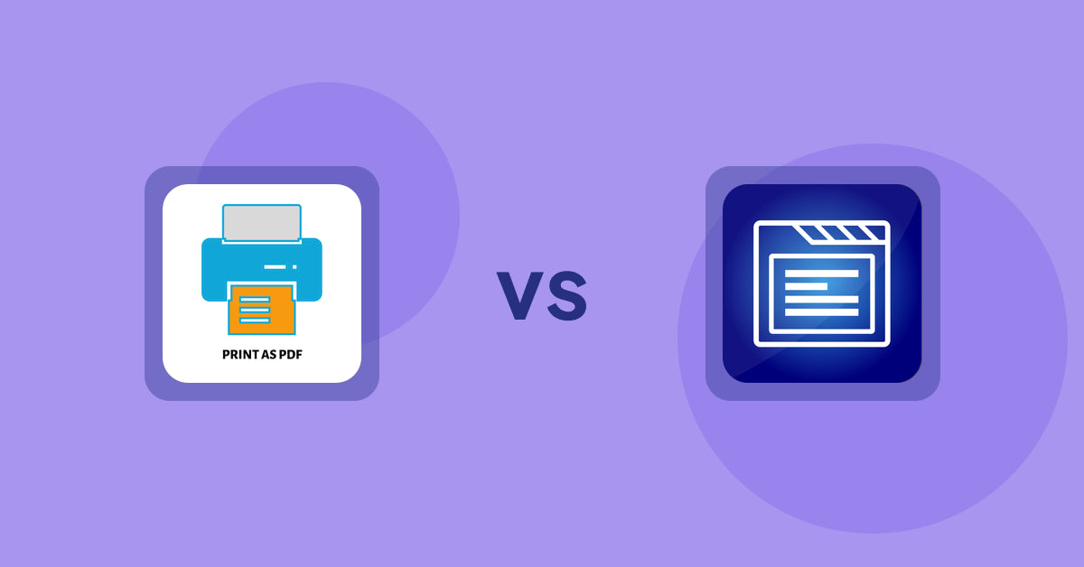 Shopify Product Display Apps: LitPDP ‑ Print as PDF vs My Tabs 2.0