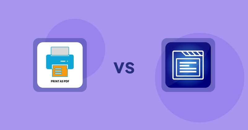 Shopify Product Display Apps: LitPDP ‑ Print as PDF vs My Tabs 2.0