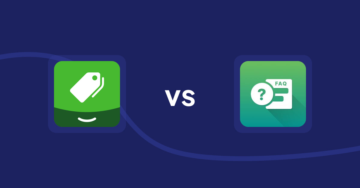 Shopify Product Display Apps: VIBE Shoppable Instagram Feed vs FAQ Expert: Product FAQ