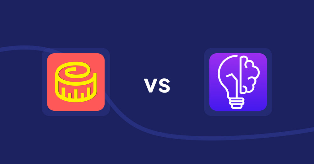 Shopify Product Display Apps: Snake Size Chart & Size Guide vs. GoWise: AI Product Description