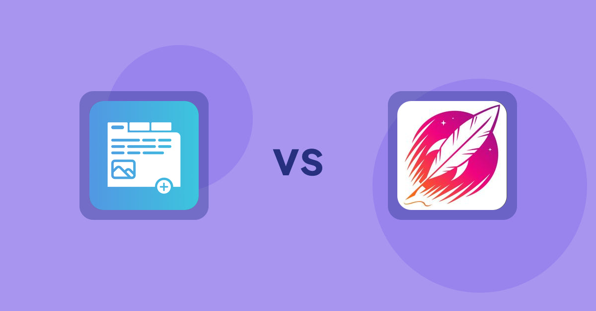 Shopify Product Display Apps: Advanced Product Tabs vs Wordsmith: Content Generator