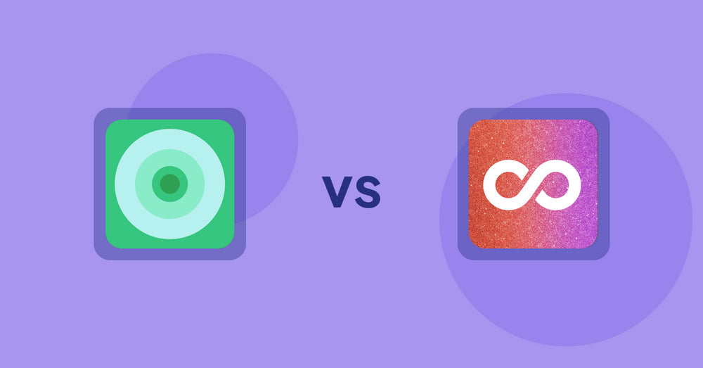 Shopify Product Display Apps: Hey!Scarcity Low Stock Counter vs Infinite Scroll Pro