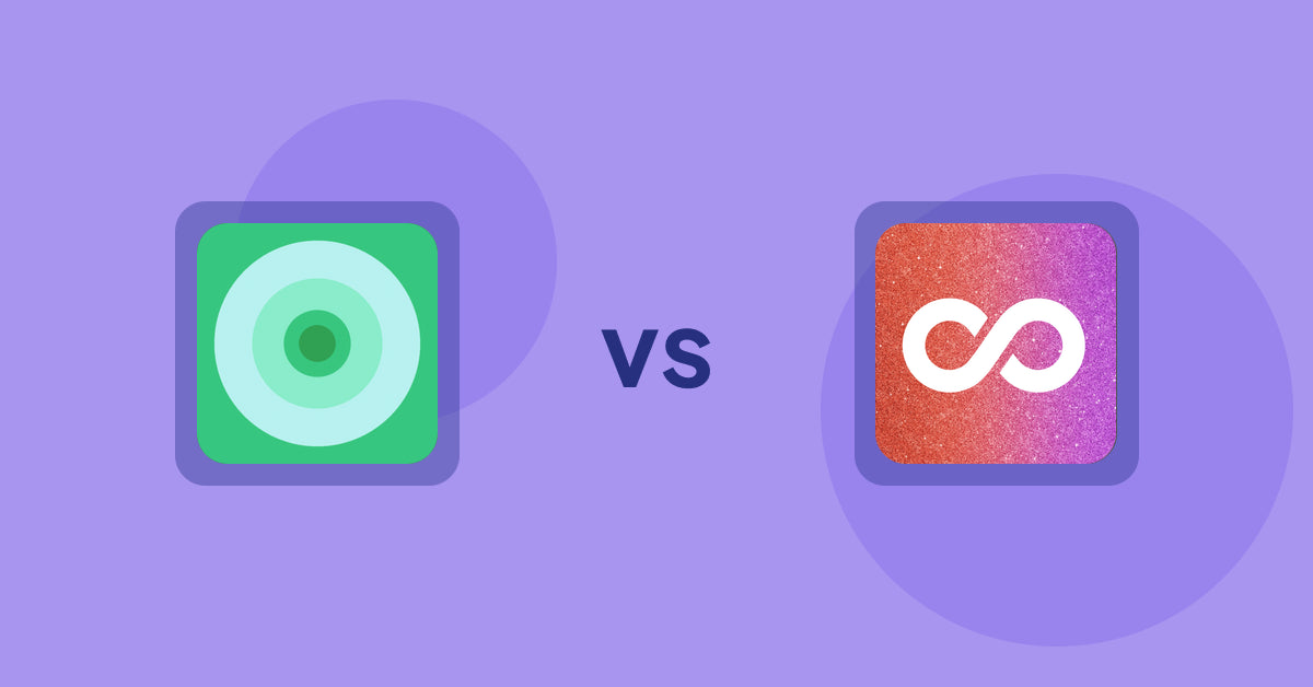 Shopify Product Display Apps: Hey!Scarcity Low Stock Counter vs Infinite Scroll Pro