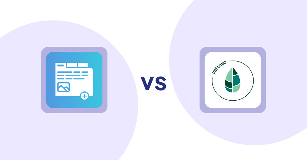 Shopify Product Display Apps: Advanced Product Tabs vs. Peftrust