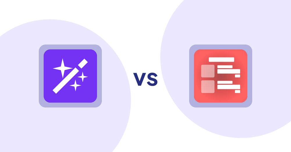 Shopify Product Display Apps: Magi ‑ AI Write Description vs Menulog