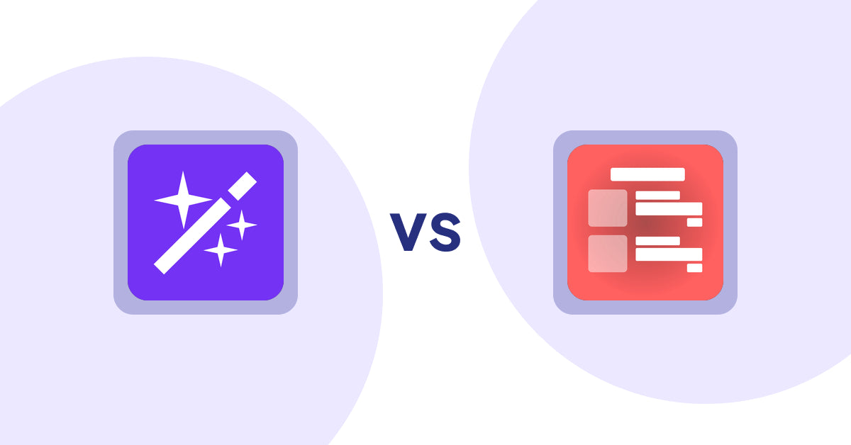 Shopify Product Display Apps: Magi ‑ AI Write Description vs Menulog