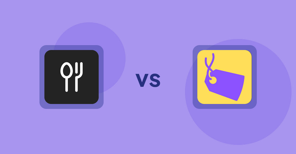 Shopify Product Display Apps: ServeUp ‑ Restaurant Menu vs Creatify‑Trust Badges & Labels
