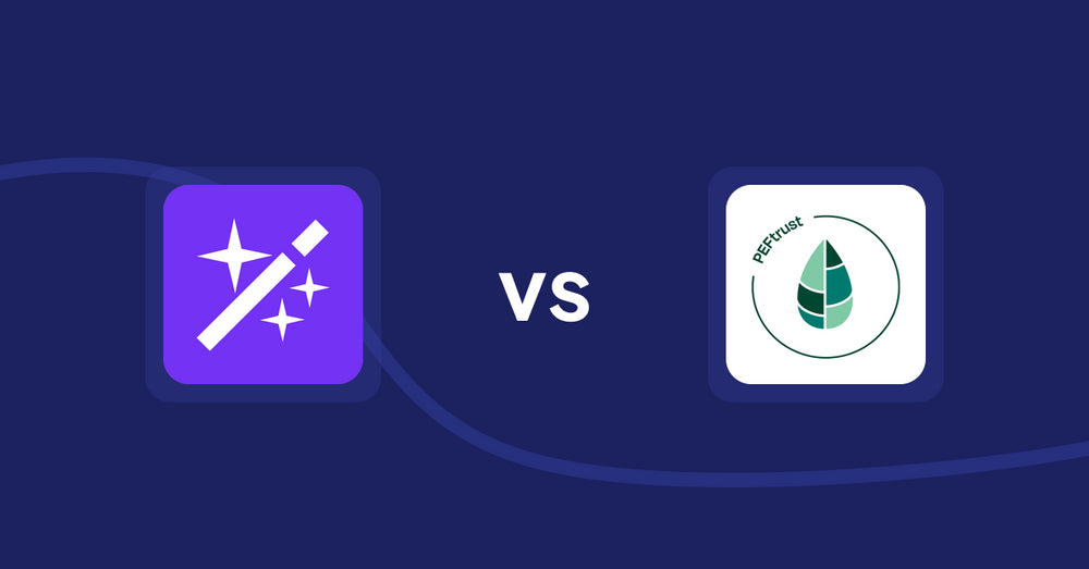 Shopify Product Display Apps: Magi ‑ AI Write Description vs. Peftrust