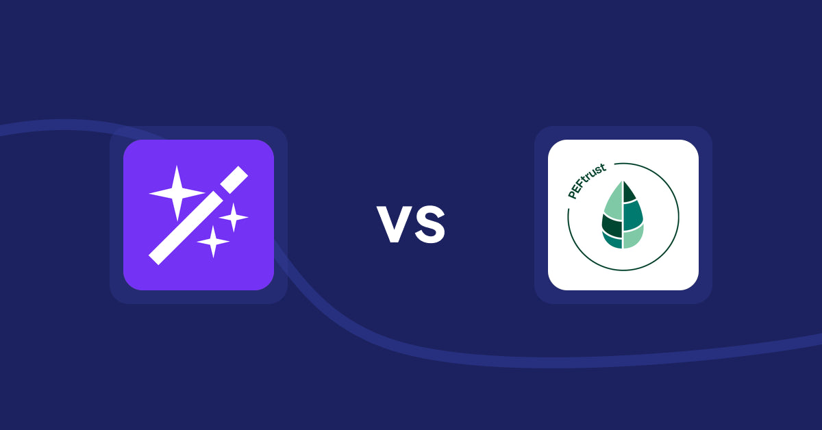 Shopify Product Display Apps: Magi ‑ AI Write Description vs. Peftrust