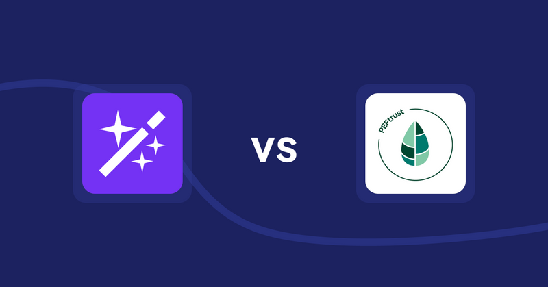 Shopify Product Display Apps: Magi ‑ AI Write Description vs. Peftrust