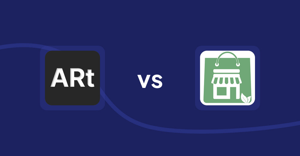 Shopify Product Display Apps: Wall Art Viewer AR vs Greeniemart