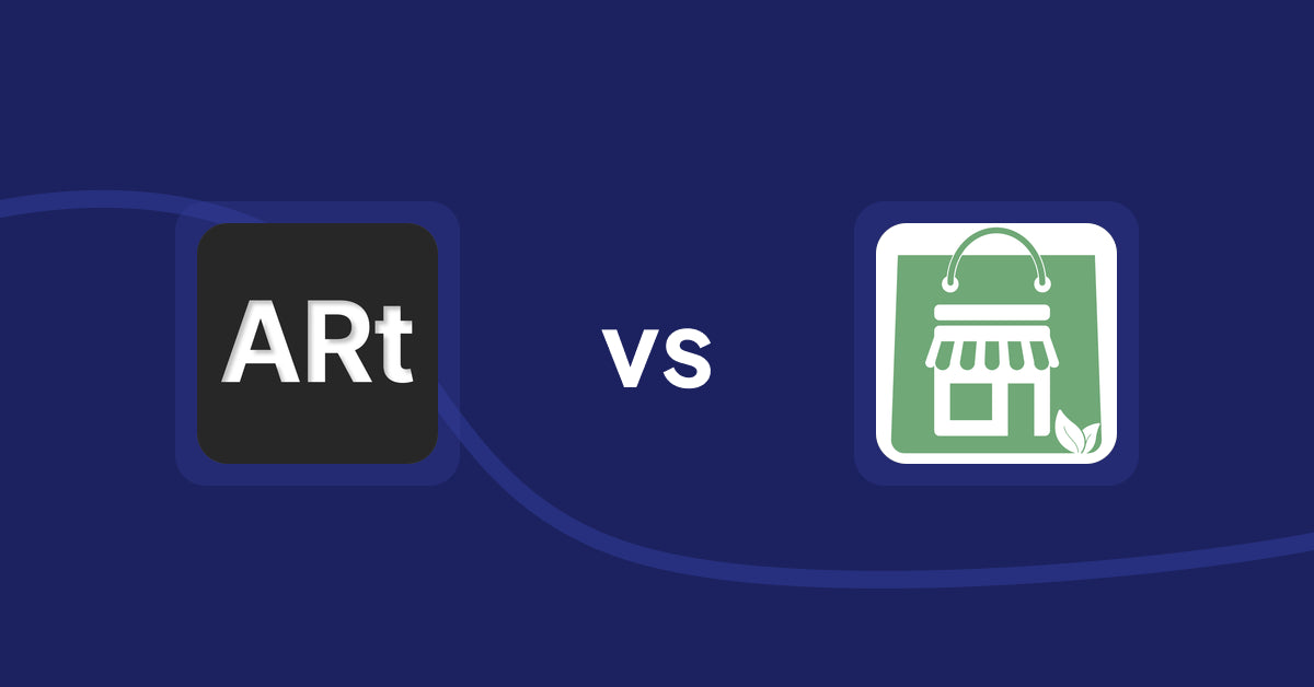 Shopify Product Display Apps: Wall Art Viewer AR vs Greeniemart