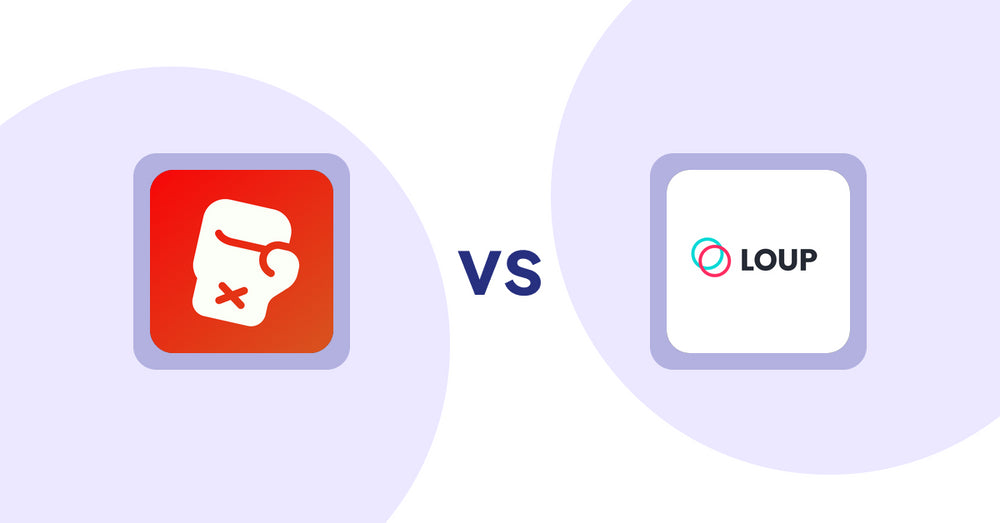 Shopify Product Display Apps: Knockout ‑ Hide Out Of Stock vs Loup: Sell on Instagram