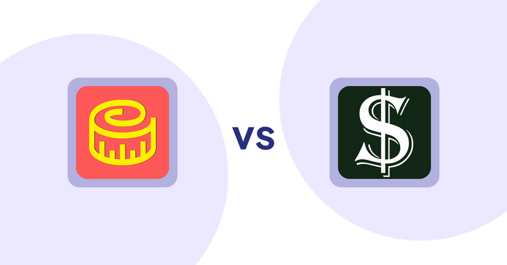 Shopify Product Display Apps: Snake Size Chart & Size Guide vs Selling Fast