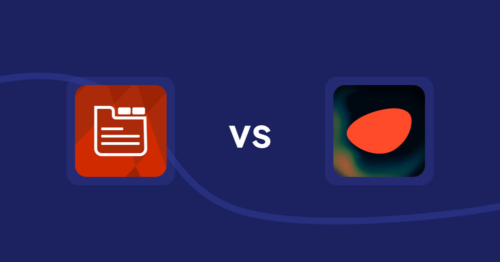 Shopify Product Display Apps: Tabs: SEO Product Tabs with AI vs. Pietra: AI Product Designer