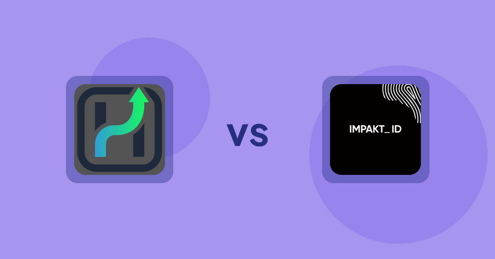 Shopify Product Display Apps: Heuristic Commerce vs IMPAKT ID: Fashion CO2 Tracker